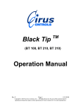 Black Tip Operation Manual