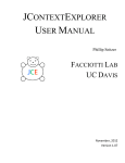 JCONTEXTEXPLORER USER MANUAL