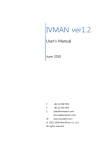 IVMAN ver1.2 - Xenosystem Co., Ltd.