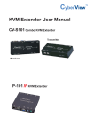 KVM Extender User Manual