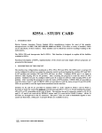 8255a – study card - Electro Systems Associates