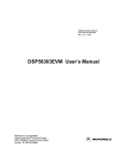 DSP56303EVM User`s Manual
