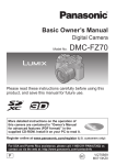 Panasonic FZ70K User Manual