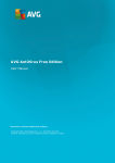 AVG AntiVirus Free Edition User Manual