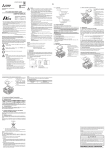 FX1N-BAT BATTERY UNIT USER`S MANUAL