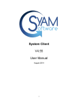 System Client User Manual