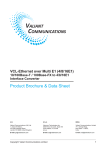 Data Sheet - Valiant Communications Limited