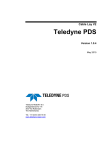 Cable Lay V2 Teledyne PDS