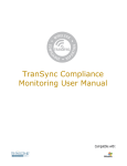 TranSync Compliance Monitoring User Manual