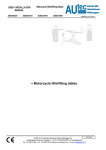 User manual - Autec-VLT Automotive Equipment