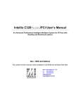 Intellio C320Turbo/PCI User`s Manual