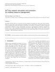 NCTUns network simulation and emulation for wireless
