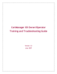 CartManager® XD User Manual