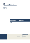 Mobile DTV Viewer User Manual