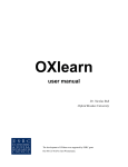 OXlearn manual - Psychology