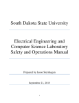 Laboratory Manual - South Dakota State University