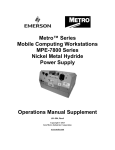 Metro Series Mobile Computing Workstations MPE