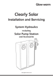 Clearly Solar System Hydraulics - Manual Operation - Glow-worm