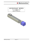Microstage 28 User Manual