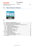 Mass Balance User Manual