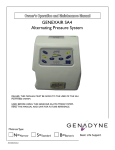 GENEXAIR SA4 Alternating Pressure System