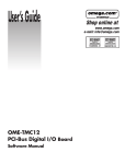 OME-TMC12 Software Manual