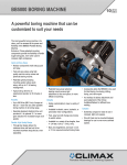 BB5000 Boring Machine - CLIMAX Portable Machining & Welding