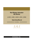 IAI America, Inc. Nut Rotary Actuator NS Series