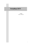Twinhan DTV User`s Manual Ver 2.604 - Sat