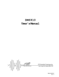 DM6910 User`s Manual - RTD Embedded Technologies, Inc.