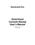 SmartVend Console Reload User`s Manual
