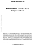 MMCEVB1200PV Evaluation Board (EVB) User`s Manual