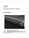Ionization Chamber Controller User Manual