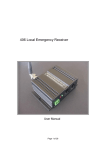 406 Local Emergency Receiver Manual