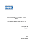 User Manual - PHDSC Wiki - Public Health Data Standards