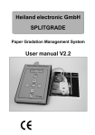 the version 2.2 User`s Manual in  format. Use it for