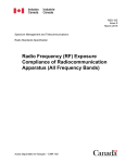 Industry Canada - RSS-102 RF Exposure Compliance March 2015