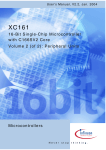 Infineon XC161CJ-16F, XC161CS-32F Peripheral Units User`s Manual