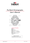 Fly-Back Chronographs User`s Manual