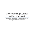 Understanding Ag-Sales -- A User`s Manual