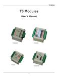 T3 Modules User Manual