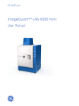 ImageQuant™ LAS 4000 mini - GE Healthcare Life Sciences