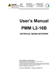 User`s Manual PMM L2-16B
