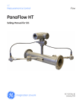 PanaFlow HT Safety Manual for SIS