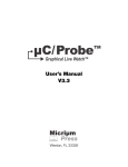 uC/Probe User`s Manual