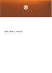 SONAR User manual