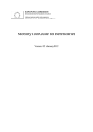 Mobility Tool Beneficiary User Manual