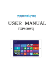 TGP800WQ User Manual