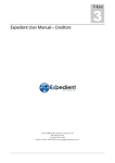 Expedient User Manual – Creditors