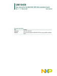 UM10459 User manual for the BGU7007 GPS LNA evaluation board